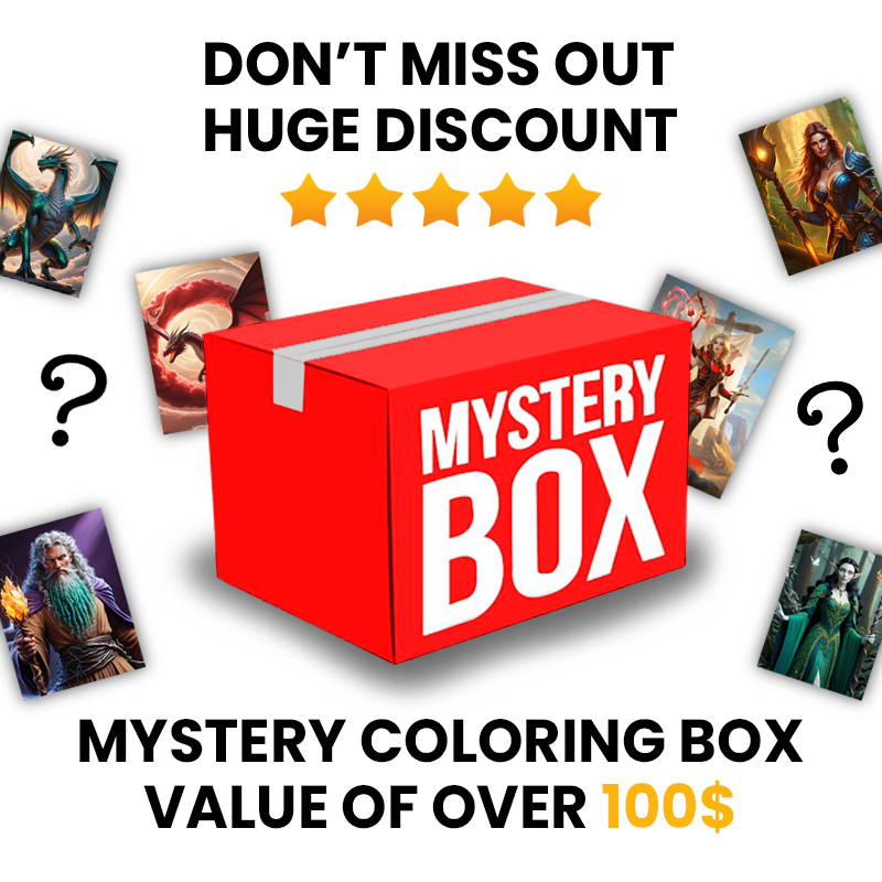 Mystery Coloring Box [$100+ VALUE]