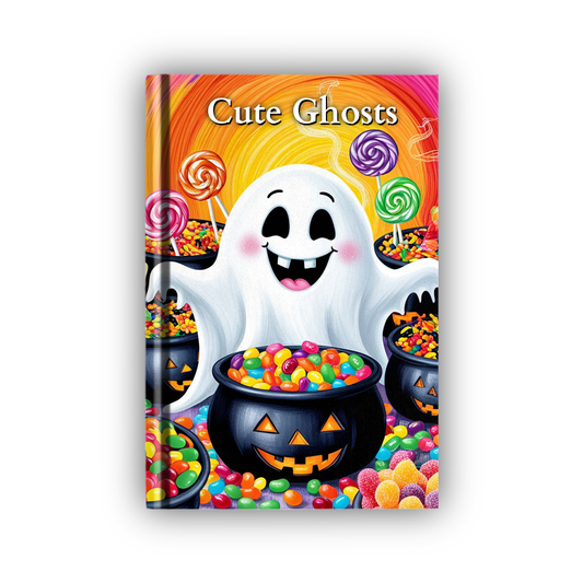 Cute Ghosts Coloring Pages [97% OFF]