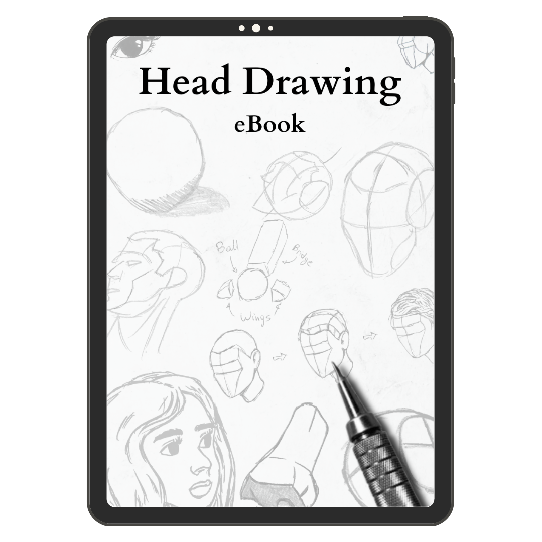 Head Drawing eBook + Workbook