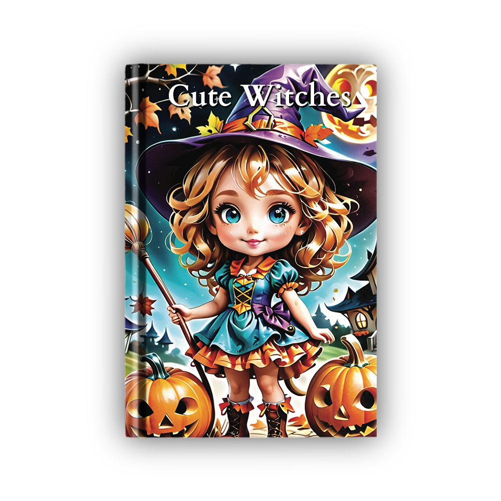 Cute Witches Coloring Pages [97% OFF]